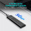 M2 SSD Enclosure  NGFF Protocol M.2 Solid State Mobile Hard Disk Box M.2 to USB3.2 Gen1 Type-C 5Gbps SSD Case Silver 5