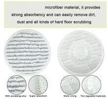 Steam Mop Cloth Replacement for S7000 S7201 S8001 Steam All-in-One Hard Floor Mop Spare Parts Fits B