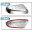 Electroplated Rearview Mirror Cap Half Cover Protective Cover for  Explorer 2012-2016 5