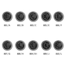 Llave antirrobo para ruedas compatible con llave de vaso 808/H de 17 mm, herramienta de seguridad para tuercas de rueda.