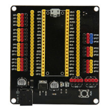 GPIO Expansion Board Compatible with Raspberry Pi Pico for Sensor Development and Debugging
