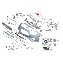 Cablaggio per sensore di parcheggio paraurti anteriore compatibile con Mercedes-Benz Classe E W213 W238 2014-2021, codice articolo A2135405403