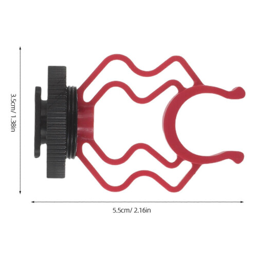 Suporte para Microfone Compatível com BOYA-MM1, Fixação 17-20mm para Câmeras DSLR 2