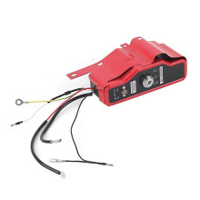 Ignition Switch with Keys Panel Compatible with Honda GX340 GX390 Engine, Red