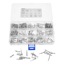 Kit de conectores de pines para cableado automotriz, 290 piezas, terminales de aleación para reparaciones eléctricas de automóviles.