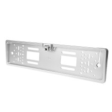 Câmera de Ré para Quadro de Matrícula com Visão Noturna LED e Ângulo de 140 Graus, Sensor CMOS, IP68