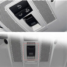 Bouton de commande de toit ouvrant compatible avec Mercedes Classe A W176, Classe B W246 et GLA W156