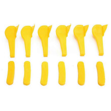 Lot de 12 protections de jante en nylon pour démonte-pneus, compatibles avec les têtes de montage en plastique.
