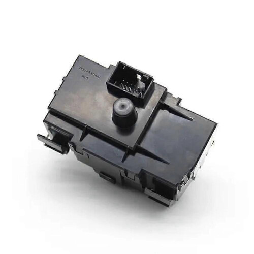 Interruptor de faro, botón giratorio Compatible con BMW Serie 1 3 X1 E81 E87 E90 E91 E92 E84, material plástico+PC, reemplazo directo, negro 2