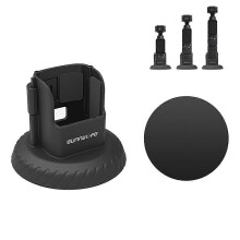 Magnetischer Sockel Schnellspannhalterung kompatibel mit DJI Osmo Pocket4 für Fahr Motorhaube Aufnahmen