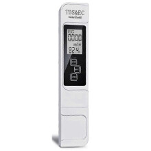 TDS EC-meter, digitale watertester met temperatuurmeting voor aquaria en vijvers.
