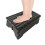 Degrau Portátil Dobrável de 4 Polegadas, Plataforma Grande com Base Antiderrapante, Capacidade de Carga 300 lbs, Material PP 3
