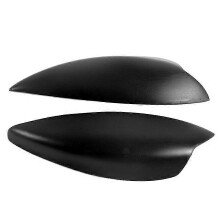 Embellecedor de faros delanteros compatible con Subaru Impreza WRX STI7 2001-2003, resina negra brillante con cinta autoadhesiva, moldura exterior.