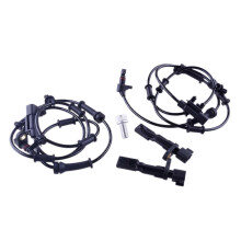 Capteur de vitesse de roue avant/arrière gauche/droite compatible avec Jeep Wrangler 2007-2016, référence 52125003AB ALS1932 ALS1918, ABS noir