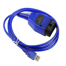 Scanner de diagnostic USB OBD2 VAG-KKL compatible avec VAG 409, puce FTDI FT232RL et lecteur de codes KKL VAG-COM 409.1