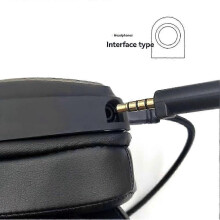 Microfono sostitutivo per cuffie, 3,5 mm, cancellazione rumore, nero, compatibile con Asus ROG Delta, per gaming