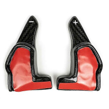 Extensions de palettes de changement de vitesse en fibre de carbone, compatible avec Dodge Challenger SRT Charger SRT Durango SRT, couleur noire