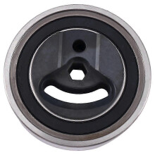 Ensemble de poulie de tension avec courroie striée compatible avec Suzuki Grand Vitara Jimny Aerio Liana 49160-81A00 64J02