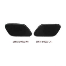 Boquilla del lavafaros con tapa, compatible con los modelos Kia Sportage GT QL 2015-2019, ABS, color negro, par.