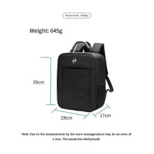 Bolsa de almacenamiento compatible con DJI Avata 2, mochila de nailon resistente al agua para drones y control remoto.