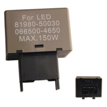 Elektronisch knipperlichtrelais compatibel met Toyota 8-pins 12V DC 150W voor LED-lampen
