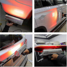 Lámpara de secado de pintura infrarroja portátil para reparación de automóviles, secador de luz de curado de onda corta de 1000 W.