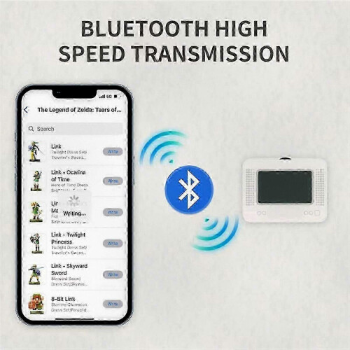 Compatible with Amiibo NFC Card Simulator with Offline Storage and Automatic Data Generation