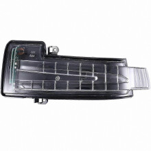 Luz intermitente del espejo retrovisor compatible con Mercedes-Benz Clase G, Clase GL, Clase GLS, Clase ML y Clase E, lado izquierdo.