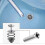 Stainless Steel Kitchen Sink Strainer Screw Compatible with M12 Thread, 45mm, 2 Pack 1