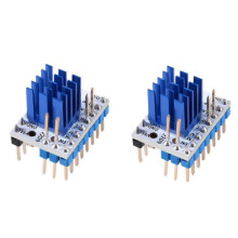 Tichý ovládač krokového motora TMC2209 V3.0, kompatibilný so StepStick, Pololu A4988, 256 mikrokrokov, 2,8 A