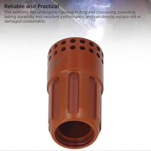 Swirl Ring Compatible with PMX 105 Plasma Cutter Torch ABS Replacement Consumable