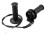 Motorcycle Throttle Handle Grip Compatible with Universal Models Aluminium Rubber Replacement 3