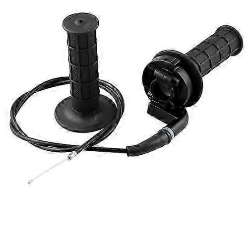 Motorcycle Throttle Handle Grip Compatible with Universal Models Aluminium Rubber Replacement 2