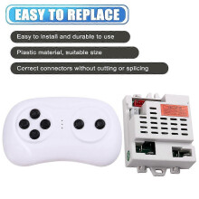 Compatível com carro elétrico infantil 12V receptor e controle remoto CSR-12T-1B