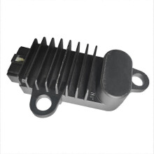 Spanningsregelaar/gelijkrichter, motoraccessoire, zwart metaal/kunststof, compatibel met Suzuki GSX-R 125 2017 2018 GSX R125 SH881AA