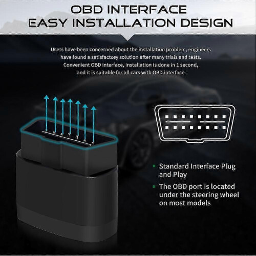Scanner OBD2 Vgate iCar Pro 2S avec adaptateur Bluetooth 5.2, compatible iOS, Android et Windows. 1