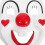 Clown Mask for Masquerade Party, Full Face Plastic in Multi Colours 4
