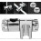 Adjustable Chrome-Plated ABS Shower Support Bracket Compatible with Grohe Pull-Out Head 25mm 5