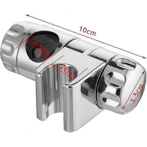 Adjustable Chrome-Plated ABS Shower Support Bracket Compatible with Grohe Pull-Out Head 25mm 1
