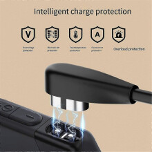 Câble de charge rapide compatible avec les casques à conduction osseuse Shokz AS800, S803 et S810 (100 cm).