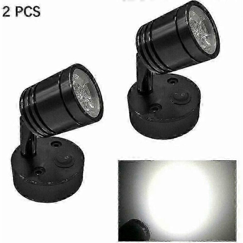 12V Dimmable LED Spot Reading Lamp for Motorhome, Caravan, Boat, Van Interior Lighting