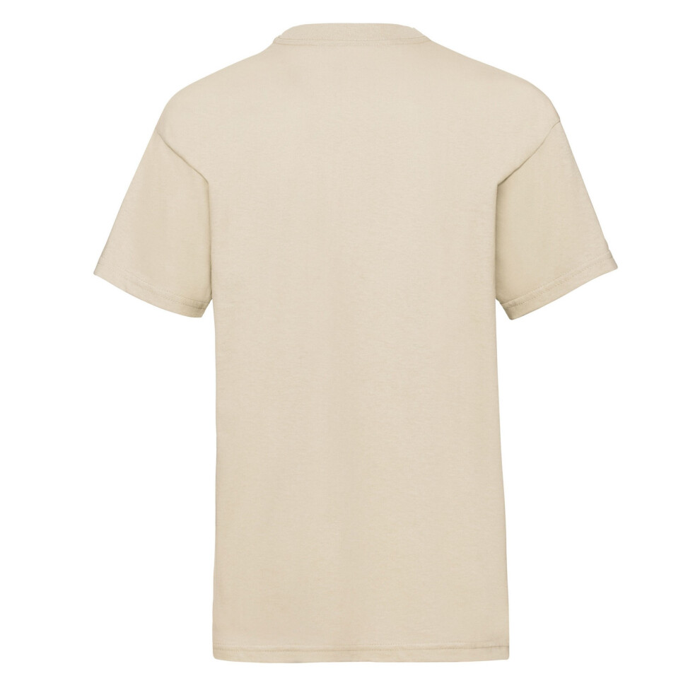 Fruit Of The Loom (9-11 Years, Natural) Childrens/Kids Value T-Shirt