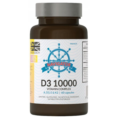 Navigator D3 10000 Vitamin Complex 60 kapsułek