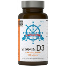 Navigator Vitamin D3 4000 Iu 180 kapsułek