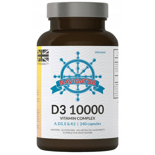 Navigator D3 10000 Vitamin Complex 240 kapsułek