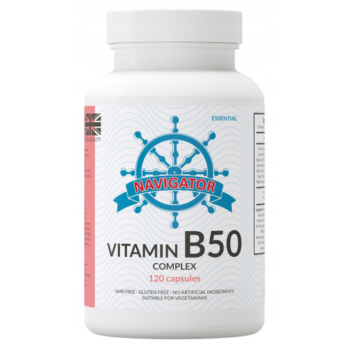 Navigator Vitamin B50 Complex 120 kapsułek
