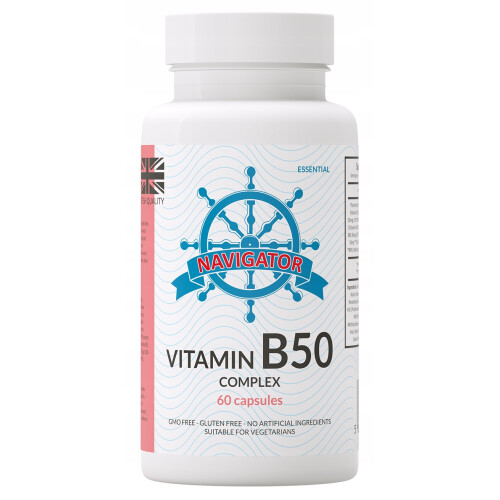 Navigator Vitamin B50 Complex 60 kapsułek