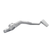 Pédale de frein arrière compatible avec Kawasaki Ninja 650 EX650 ER6N ER650 (2012-2016), en alliage d'aluminium argenté.