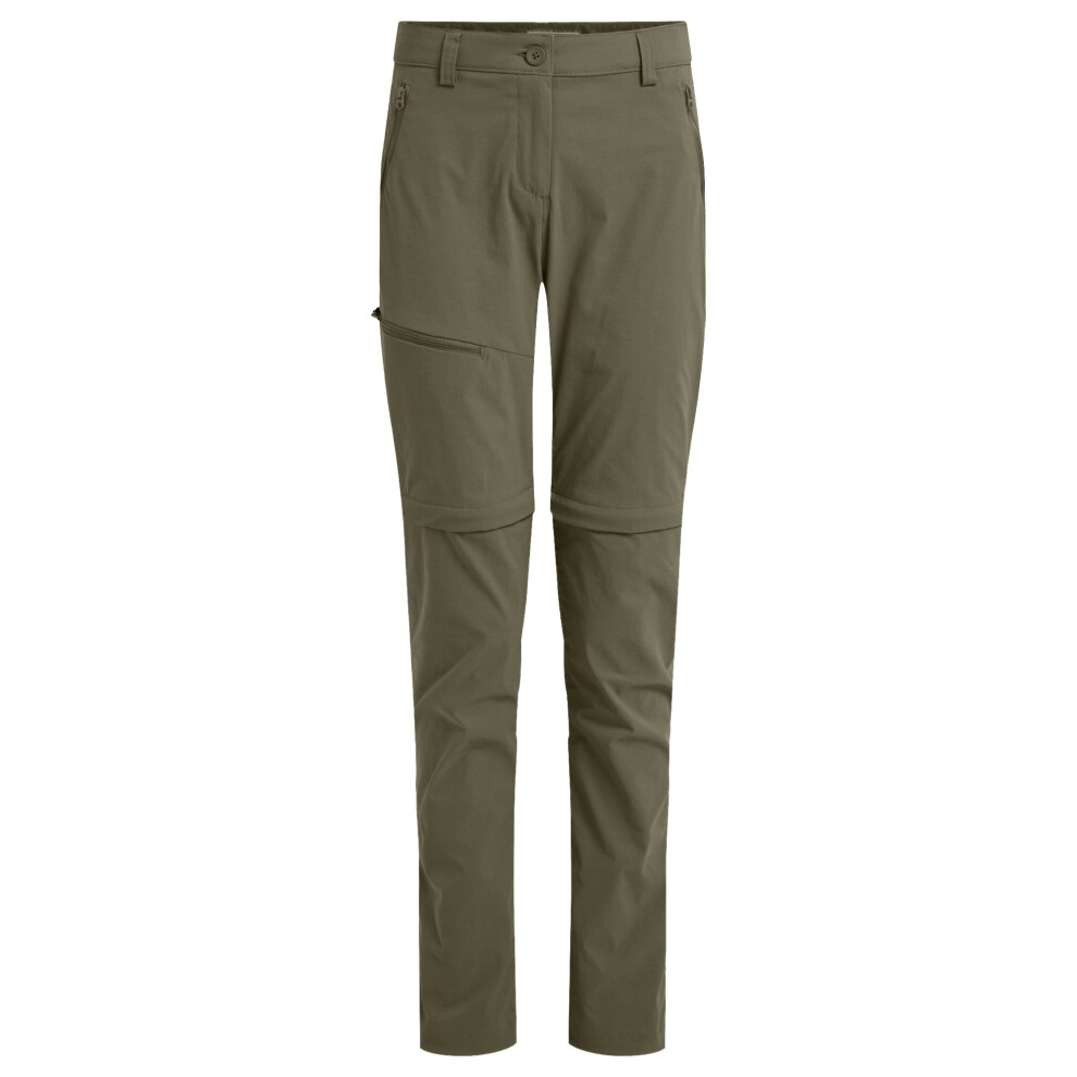 Craghoppers (9 Uk R, Wild Olive) Womens/Ladies Pro Iii Nosilife Convertible Trousers
