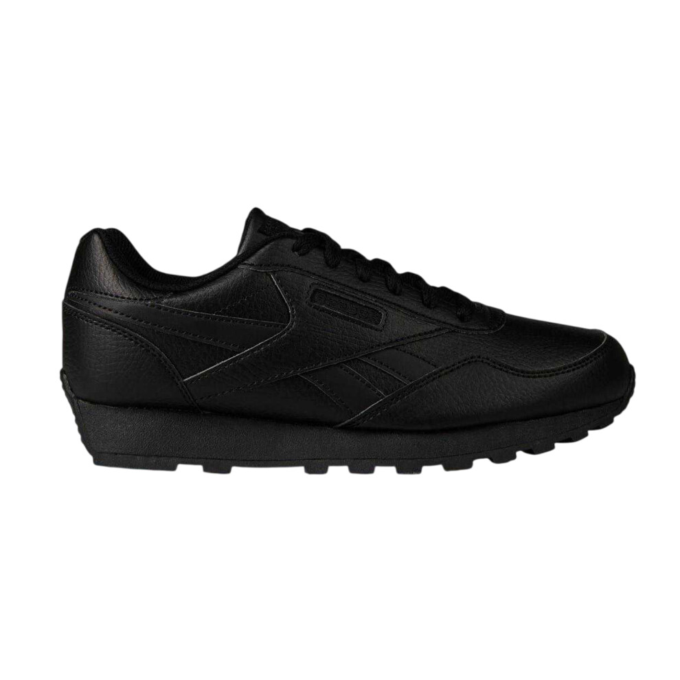 Reebok (5.5 Uk, Black) Womens/Ladies Royal Rewind Leather Trainers